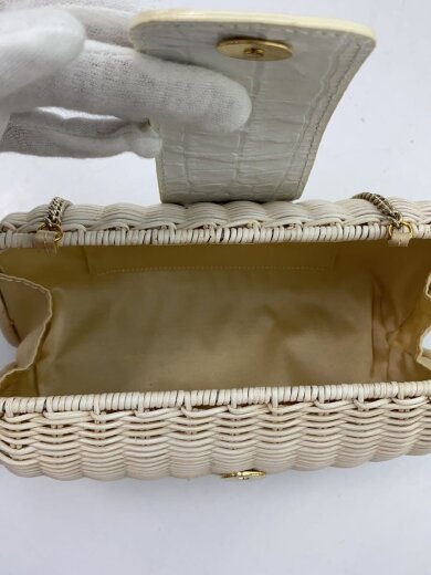 商品画像：カゴバッグ/--/WHT/無地 6