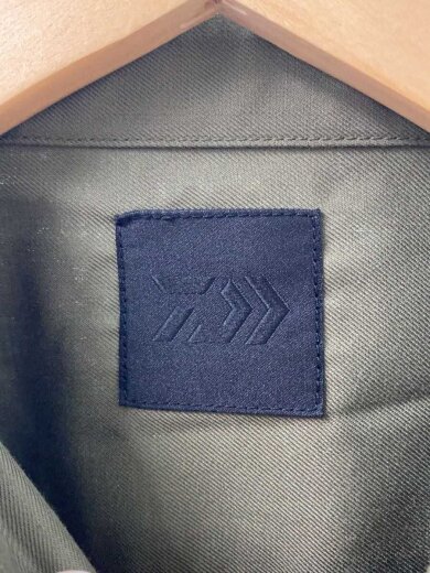 商品画像：長袖シャツ/M/ポリエステル/KHK/無地/BE-84025W 3