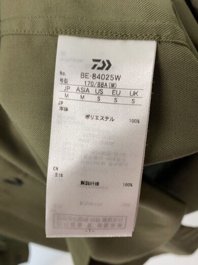 商品画像：長袖シャツ/M/ポリエステル/KHK/無地/BE-84025W 4