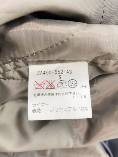 商品画像：コート/S/ポリエステル/BEG/無地 4