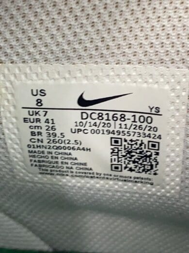 商品画像：AIR FORCE 1 HIGH 07 LV8 EMB_エアフォース 1 ハイ 07 LV8 EMB/26cm/WHT 5