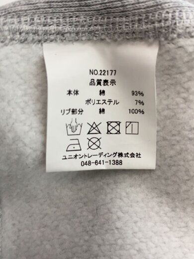 商品画像：スウェット/XL/コットン/GRY/プリント/22324// 4