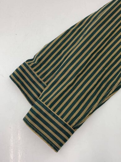商品画像：長袖シャツ/XL/コットン/GRN/ストライプ// 6