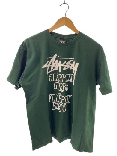 商品画像：Tシャツ/L/コットン/GRN/プリント 1