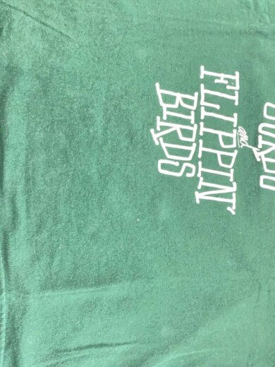 商品画像：Tシャツ/L/コットン/GRN/プリント 6