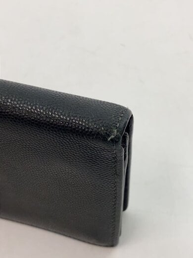 商品画像：長財布/レザー/BLK/無地/メンズ/使用感有 7
