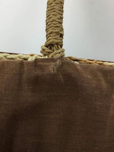 画像：OTTAVIAフリンジカゴバッグ/BEG/イタリア製/擦れ/汚れ/毛玉有8