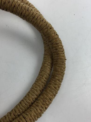 画像：OTTAVIAフリンジカゴバッグ/BEG/イタリア製/擦れ/汚れ/毛玉有9