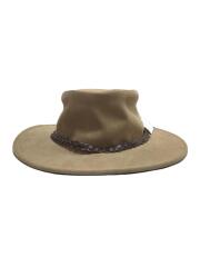 JACARU Australia/ハット/M/レザー/BEG/メンズ