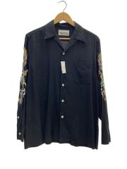 長袖シャツ/S/--/BLK