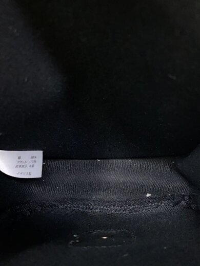 商品画像：ショルダーバッグ/コットン/BLK 6