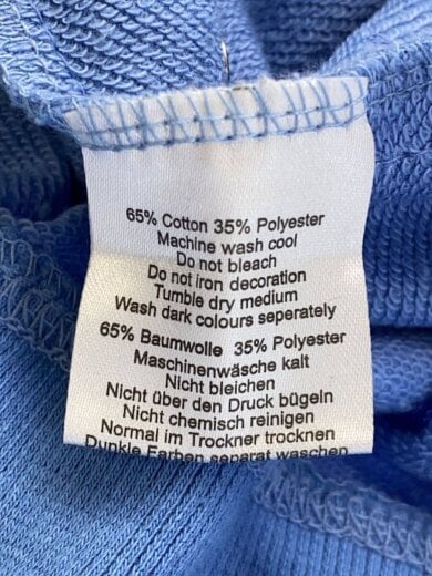 商品画像：パーカー/M/コットン/BLU 4