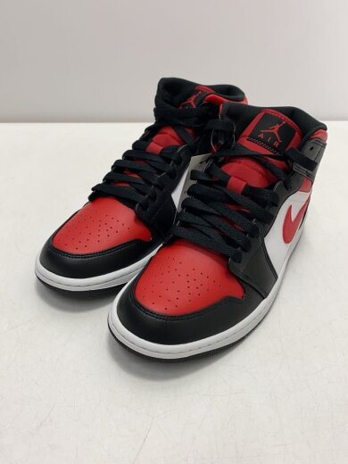 商品画像：AIR JORDAN 1 MID_エアジョーダン 1 ミッド/26.5cm/RED 2
