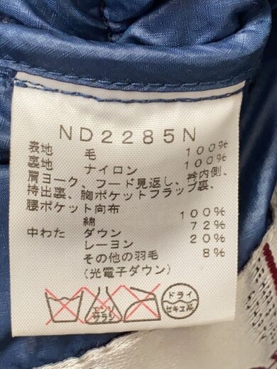 商品画像：ダウンジャケット_ND2285N/S/ナイロン/GRY/チェック 4