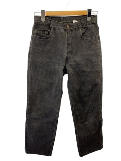 商品画像：ストレートパンツ/30/デニム/BLK/701-0660 1