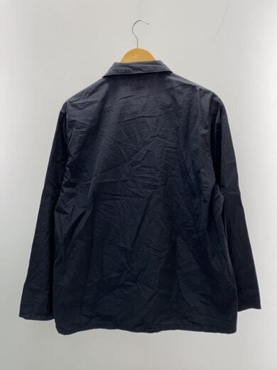 商品画像：長袖シャツ/2/コットン/NVY/無地/101-01003 2