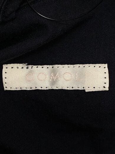 商品画像：長袖シャツ/2/コットン/NVY/無地/101-01003 3