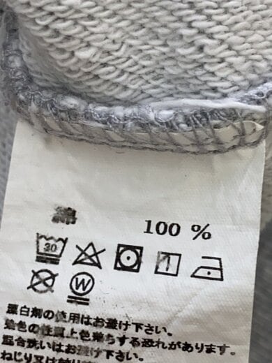 商品画像：スウェット/L/コットン/GRY 4