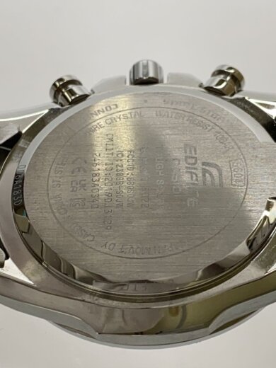 商品画像：ソーラー腕時計・EDIFICE/アナログ/マルチカラー/SLV 3