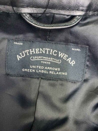 商品画像：レザージャケット・ブルゾン/L/レザー/BLK/3225-199-2228// 3