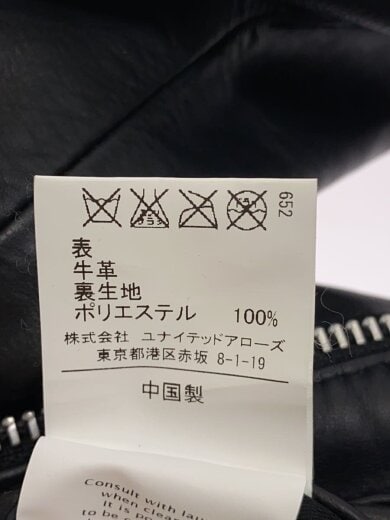 商品画像：レザージャケット・ブルゾン/L/レザー/BLK/3225-199-2228// 5