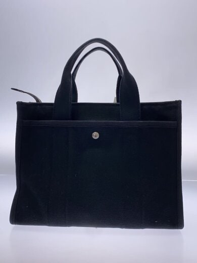 商品画像：カーゴ・トート/キャンバス/BLK/無地 3