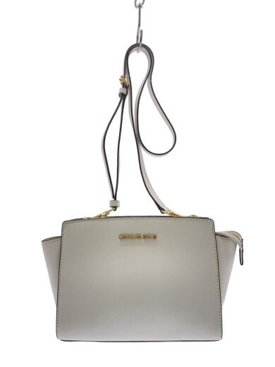 商品画像：ショルダーバッグ/レザー/WHT/35H8GLMM6L// 1