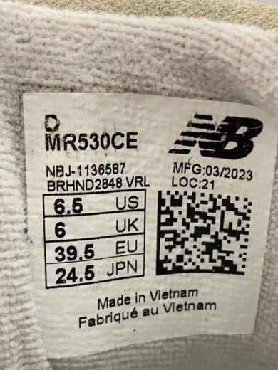 商品画像：MR530/ホワイト/24.5cm/WHT 7