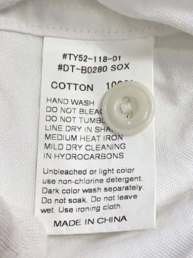 商品画像：長袖シャツ/40/コットン/WHT/DT-B0280 SOX 4
