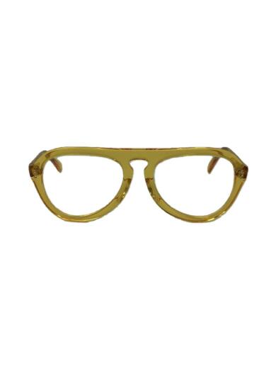 画像：FUMIKA UCHIDAサングラス/ティアドロップ/イエロー/クリア/メンズ1