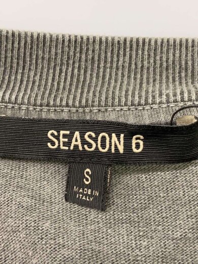 商品画像：長袖Tシャツ/S/コットン/GRY/無地/YZ6U1231// 3