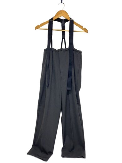 商品画像：Suspenders Highwaist Pants/ボトム/36/ポリエステル/GRY/12320711// 1