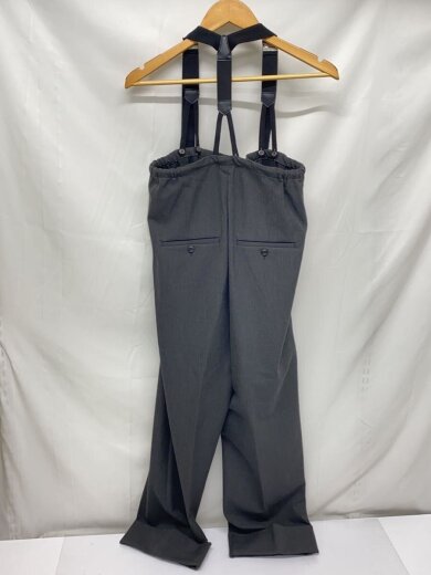 商品画像：Suspenders Highwaist Pants/ボトム/36/ポリエステル/GRY/12320711// 2