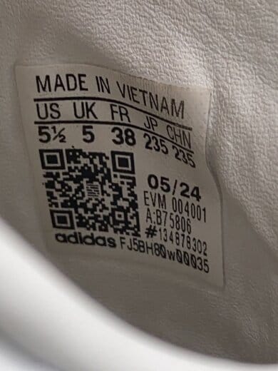 商品画像：オリジナルス/SAMBA OG/サンバ/ホワイト/B75806/23.5cm/WHT 5