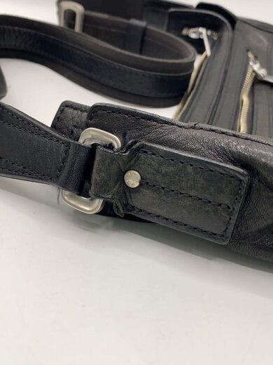 商品画像：ショルダーバッグ/レザー/BLK// 9