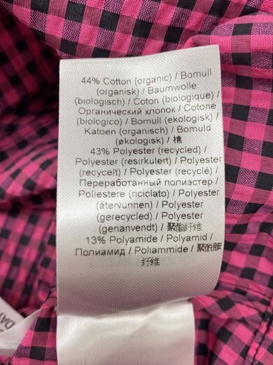 商品画像：シャツ/36/コットン/PNK/チェック 5