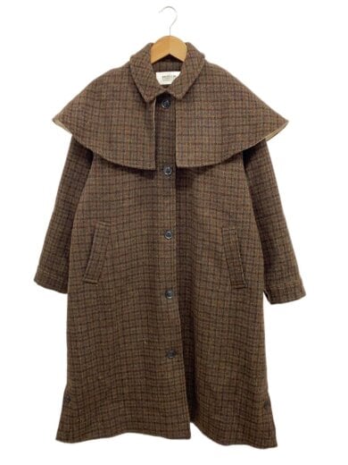 商品画像：コート/FREE/ウール/BRW/48-01-C0-003-19-2 1