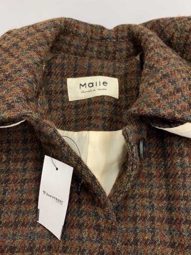 商品画像：コート/FREE/ウール/BRW/48-01-C0-003-19-2 6