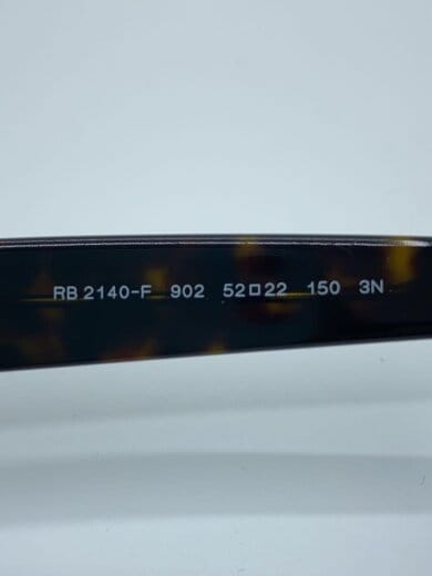 商品画像：サングラス/ウェリントン/ベッコウ柄/BRW/メンズ/RB2140-F 5