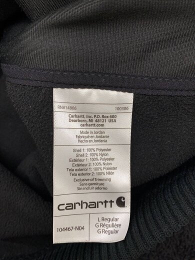 商品画像：フリースジャケット/L/ポリエステル/BLK/104467-N04 4