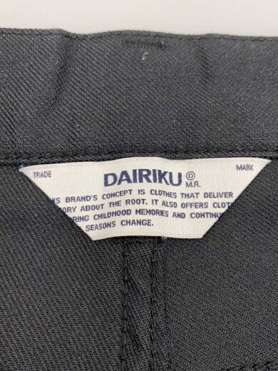 商品画像：23AW/Pressed Pants/ボトム/27/ポリエステル/BLK/無地 4