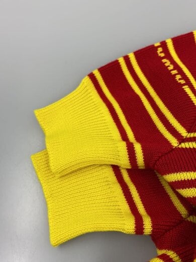 商品画像：ニット・セーター(薄手)/36/ウール/RED/ボーダー/MML324NOC 6