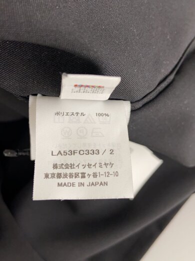 商品画像：ジャケット/2/ポリエステル/BLK/無地/LA53FC333 4