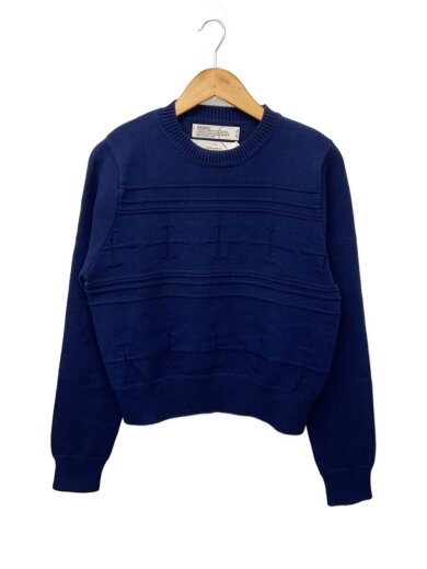 商品画像：ニット・セーター(厚手)/--/コットン/NVY/25SSKNT3 1