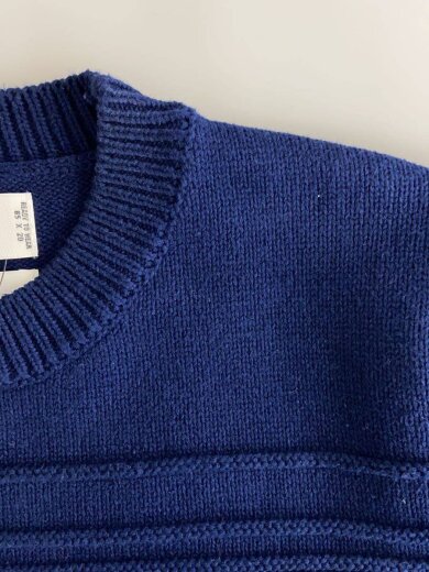 商品画像：ニット・セーター(厚手)/--/コットン/NVY/25SSKNT3 6