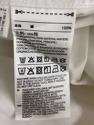 商品画像：M HEAVY POPLIN 3 STP HOODED SHIRT/M/コットン/WHT/FP8688 4