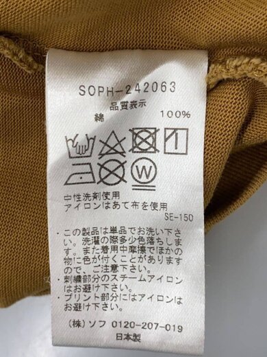 商品画像：SCORPION WIDE TEE/Tシャツ/M/コットン/KHK/SOPH-242063// 4