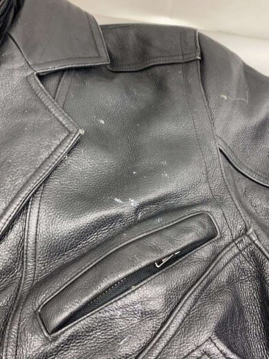 商品画像：レザージャケット・ブルゾン/L/レザー/BLK 6