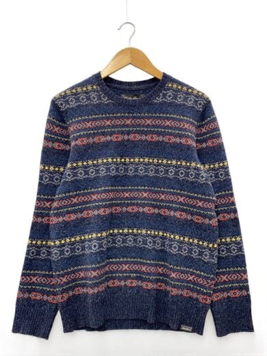 商品画像：ニット・セーター(厚手)/S/ウール/マルチカラー/総柄// 1