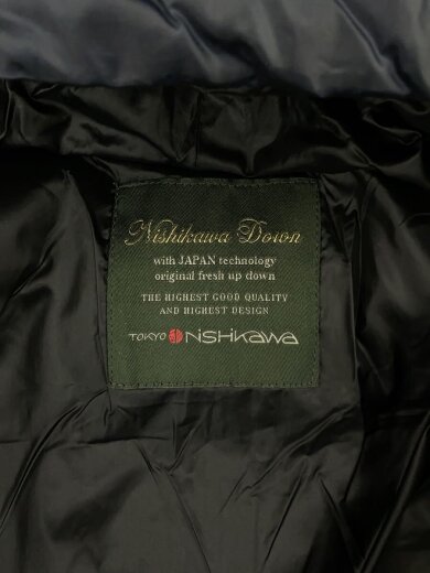 商品画像：nishikawa down/ダウンジャケット/--/ナイロン/NVY/無地// 3
